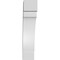 Ekena Millwork 5 1/2-in. W x 14-in. D x 26-in. H Merced Architectural Grade PVC Knee Brace BRCP055X14X26MRC - alternate 5